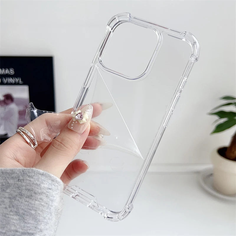 Premium Transparent Armor Case for iPhone