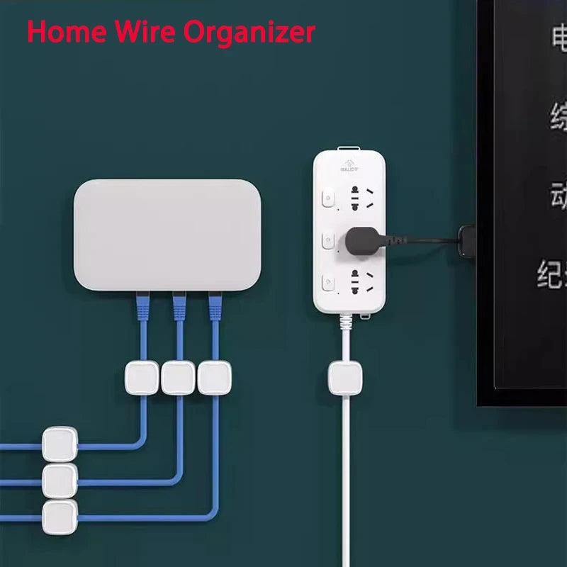 Smart Magnetic Cable Organizer for Desks and Tables
