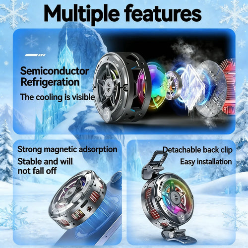 Enjoy Lag-Free Gaming with Phone Cooling Fan