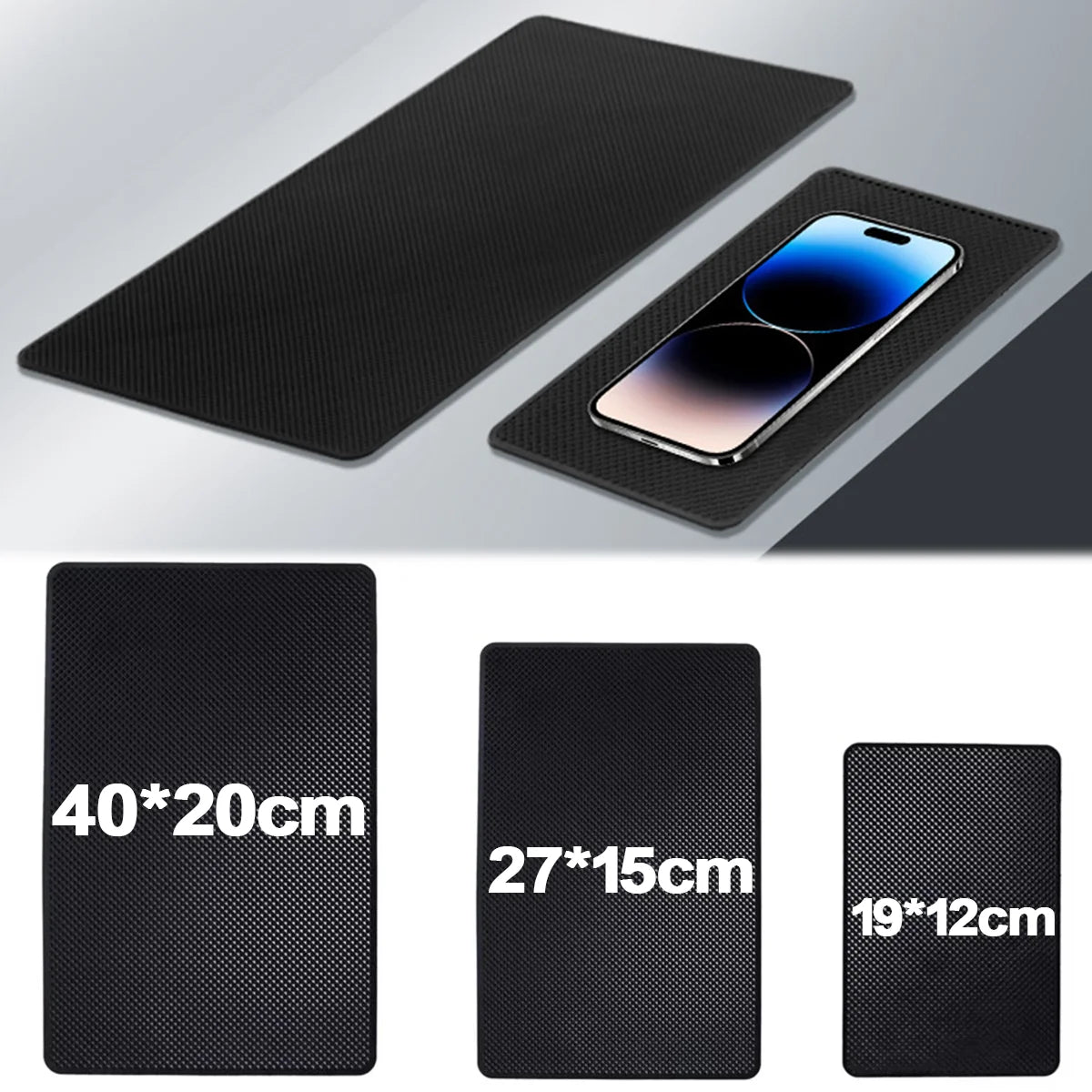 SmartGrip Car Dashboard Organizer Mat for Easy Access