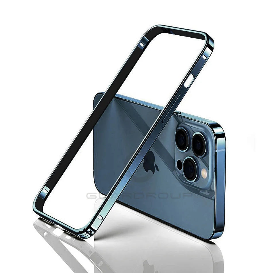Elegant Metal Bumper Case for iPhone Series