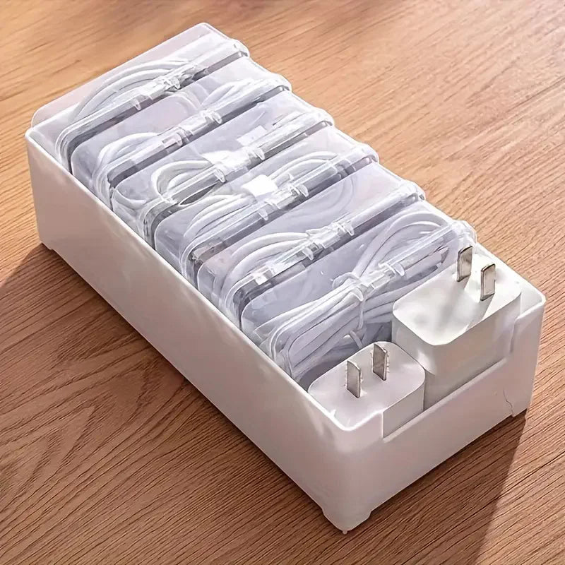 Smart Cable Storage Box for Home and Office