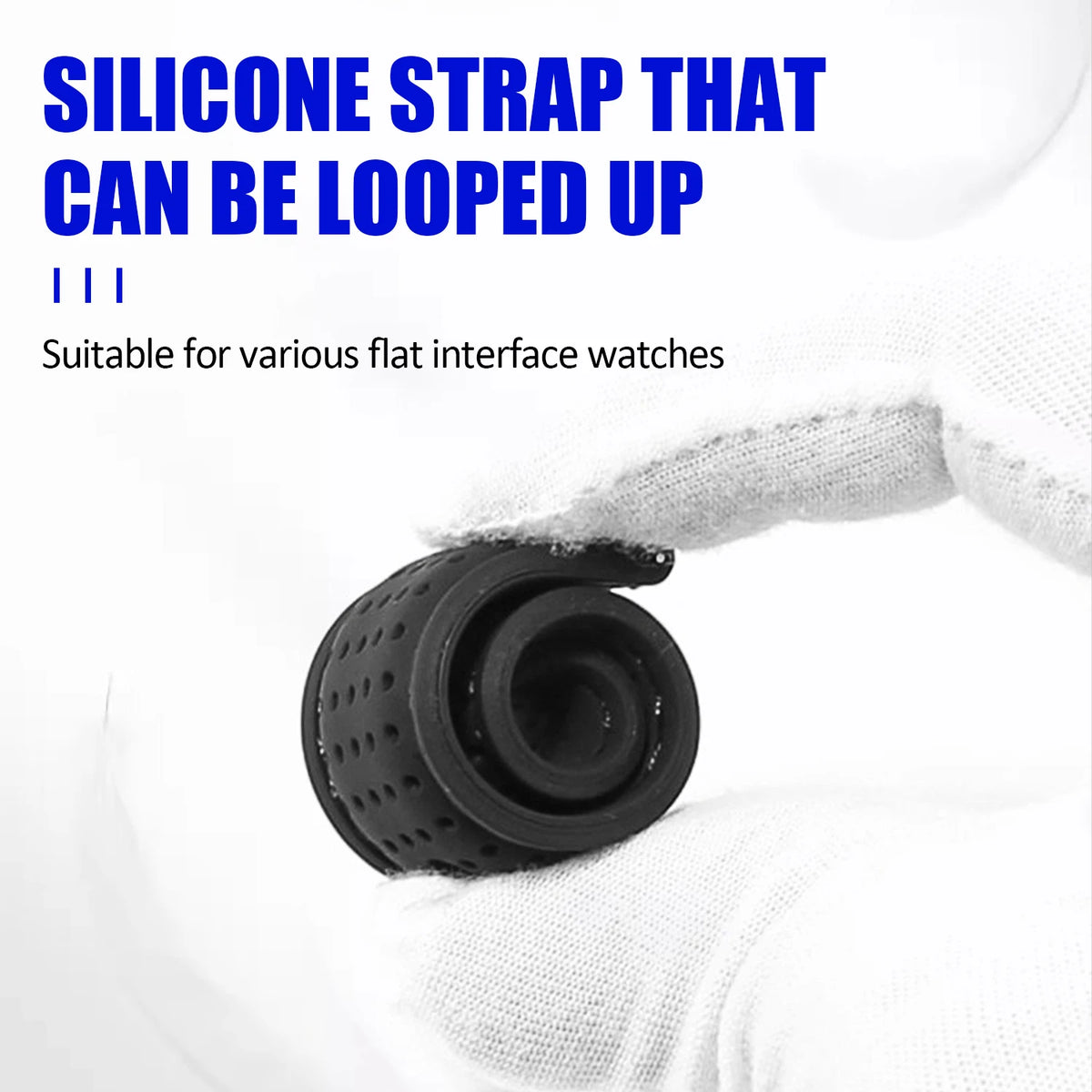 Waterproof Silicone Watch Strap for Everyday Use