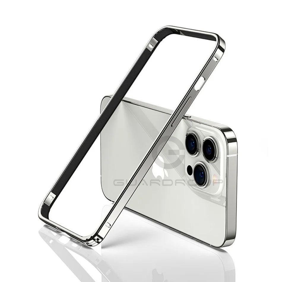Elegant Metal Bumper Case for iPhone Series