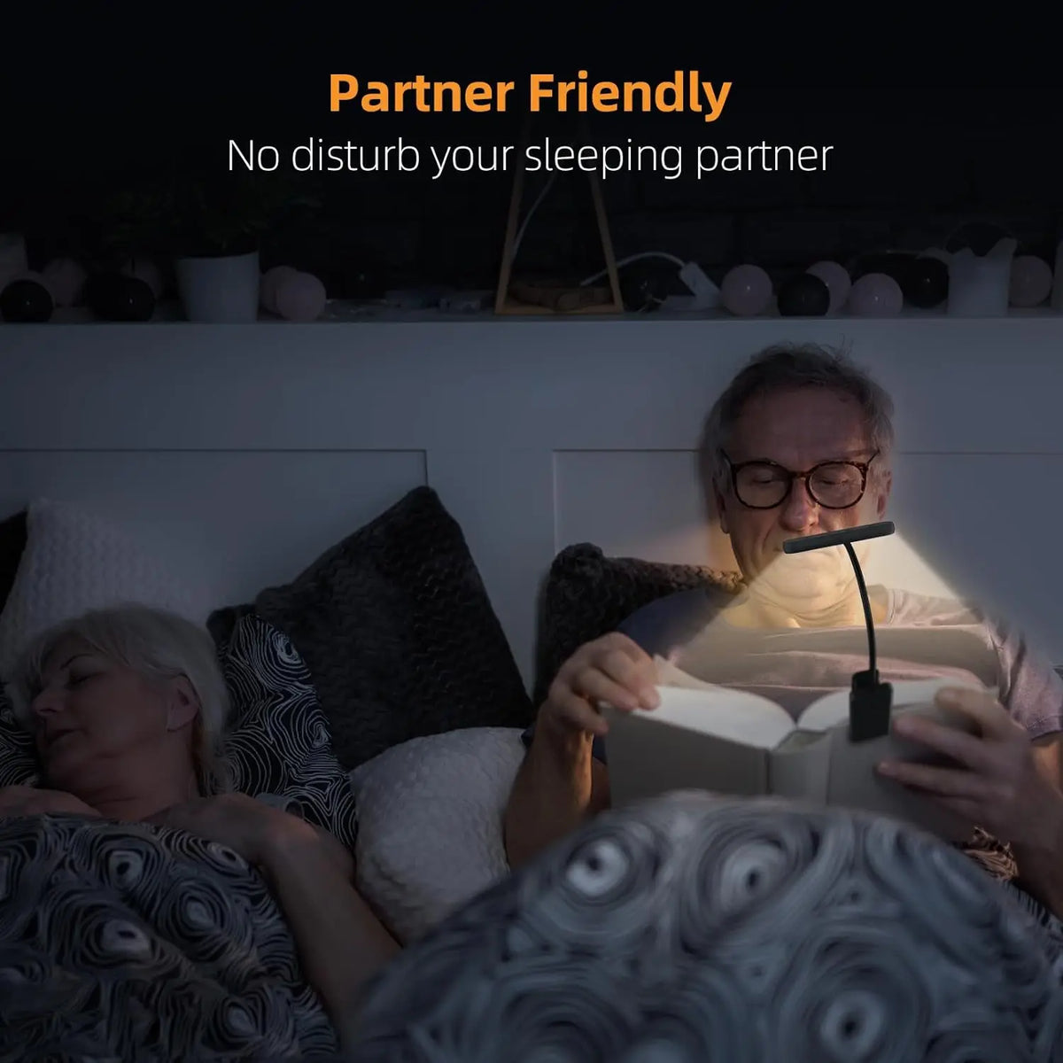 Portable Book Light for Comfortable Reading Anywhere