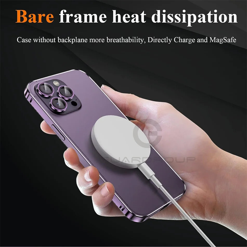 Elegant Metal Bumper Case for iPhone Series