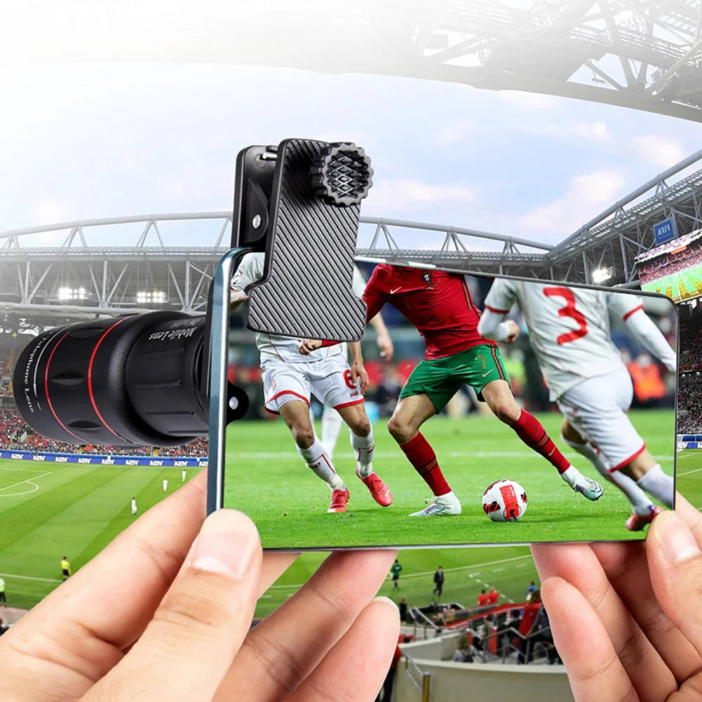Clip-On Telephoto Lens for iPhone and Android