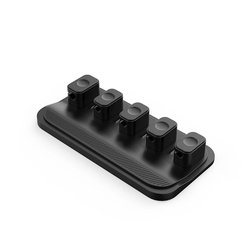 Keep Cables Tidy with Magnetic Silicone Cable Clips