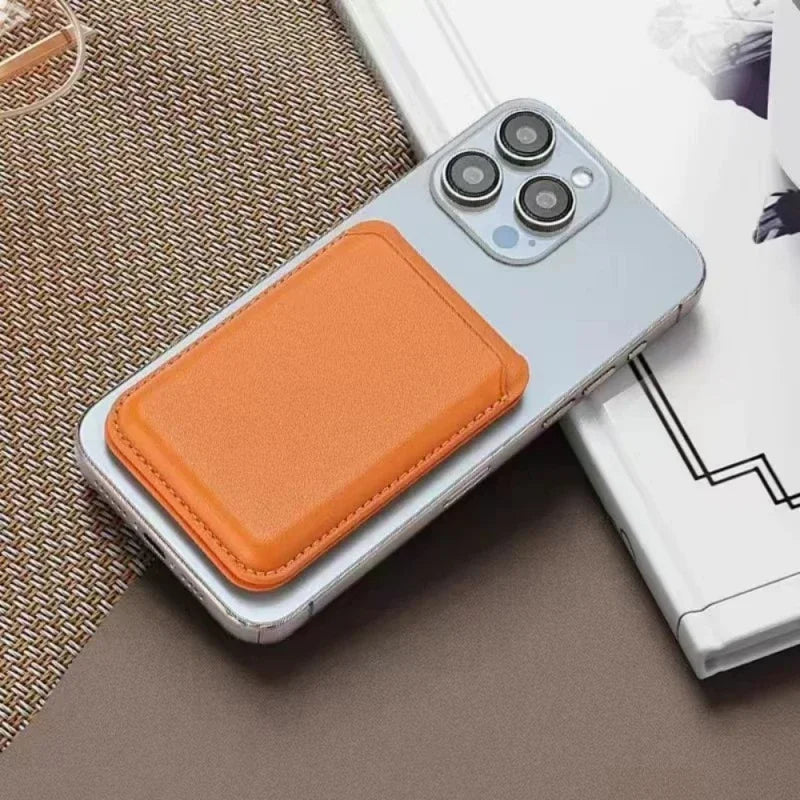 Magnetic Leather Wallet Case with Stand for iPhone